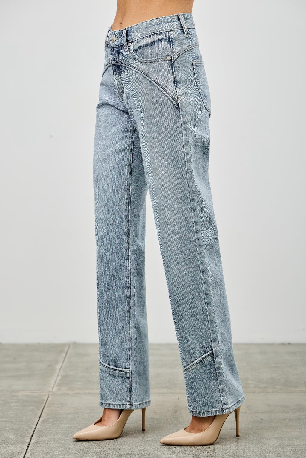 Fall Blue Jeans Western Staight Leg Trends 12
