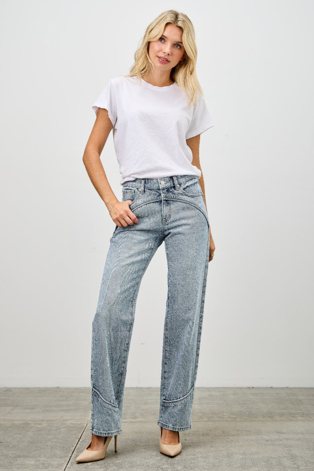 Fall Blue Jeans Western Staight Leg Trends  6
