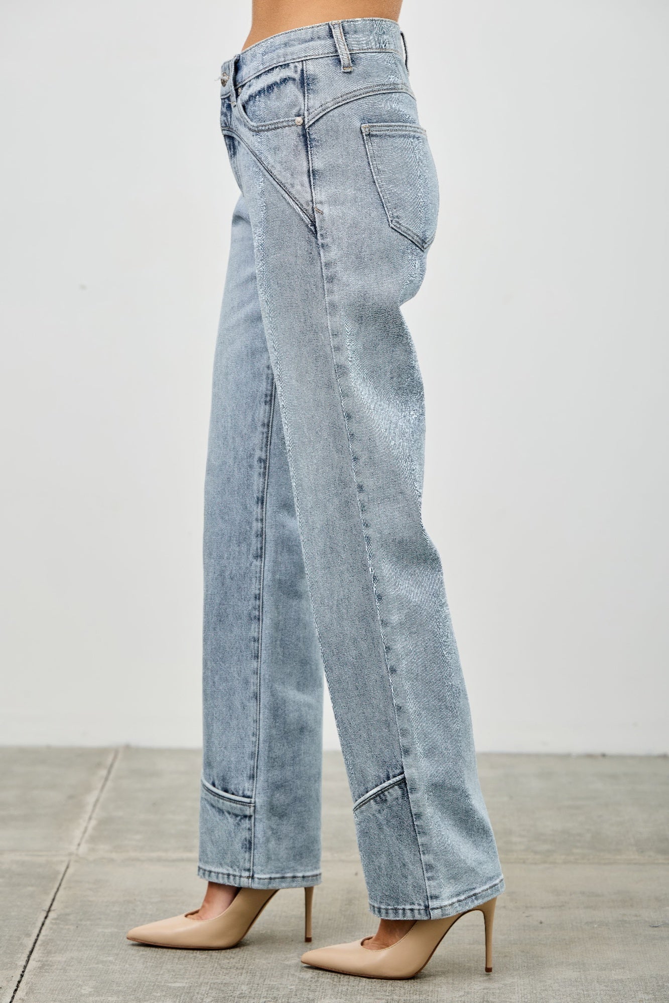 Fall Blue Jeans Western Staight Leg Trends  9