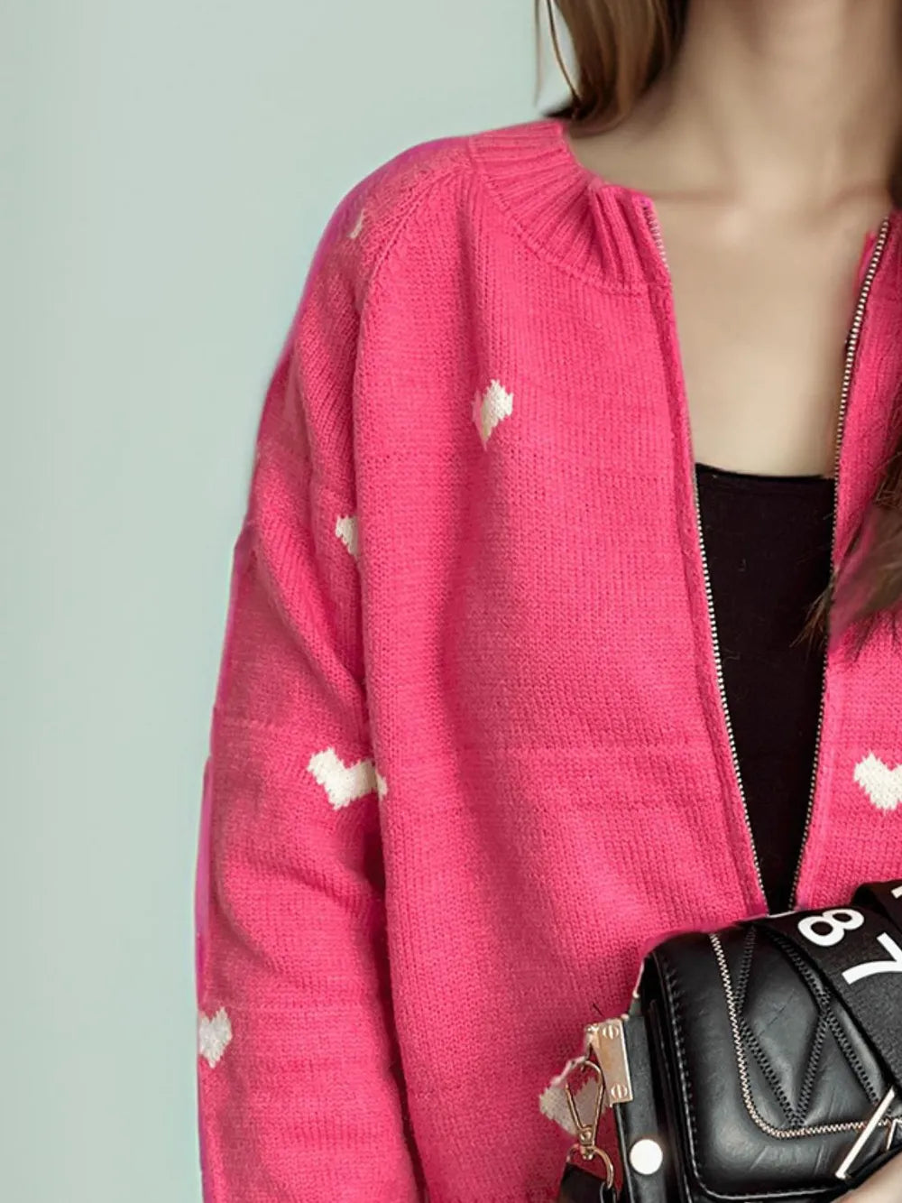 heart-print-round-neck-zip-up-cardigan-sweater-jacket-pink_04