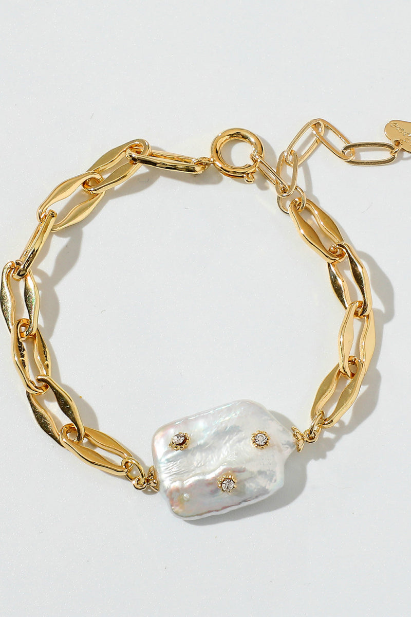 WOMENS GOLD PLATED BRACELET - Elegant Fashion Jewelry - 14K/18K GP